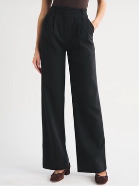 Sloane Wide Leg Tailored Pant - Long